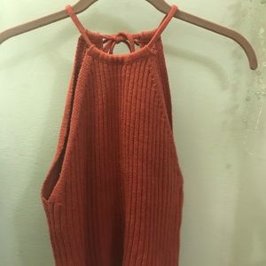 LA HEARTS Halter Crop Top